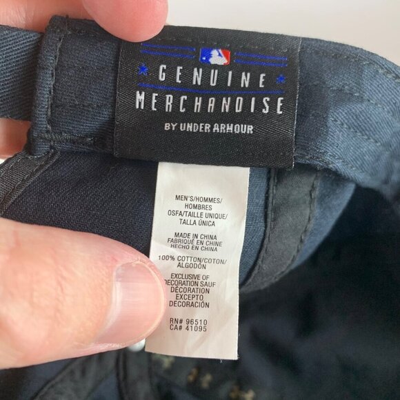 Arizona Diamondbacks MLB Black Under Armour Relaxed Fit Strapback Hat - Picture 5 of 5